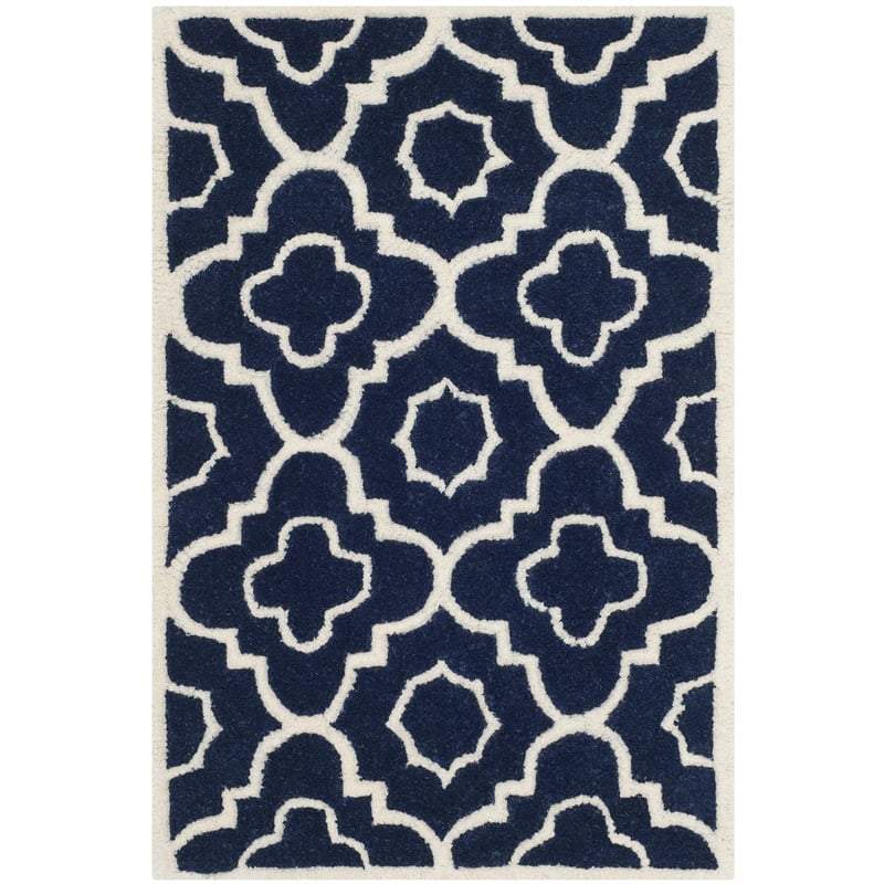 Safavieh Chatham Dark Blue Contemporary Rug - 2' x 3'