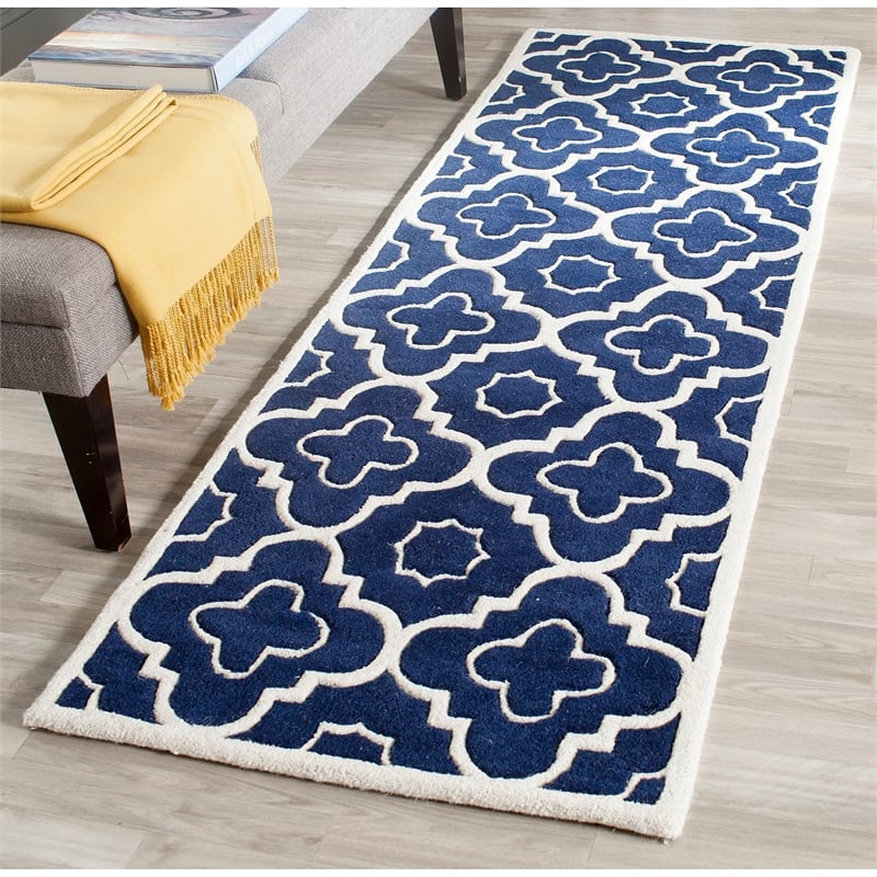 Safavieh Chatham Dark Blue Contemporary Rug - 2'3
