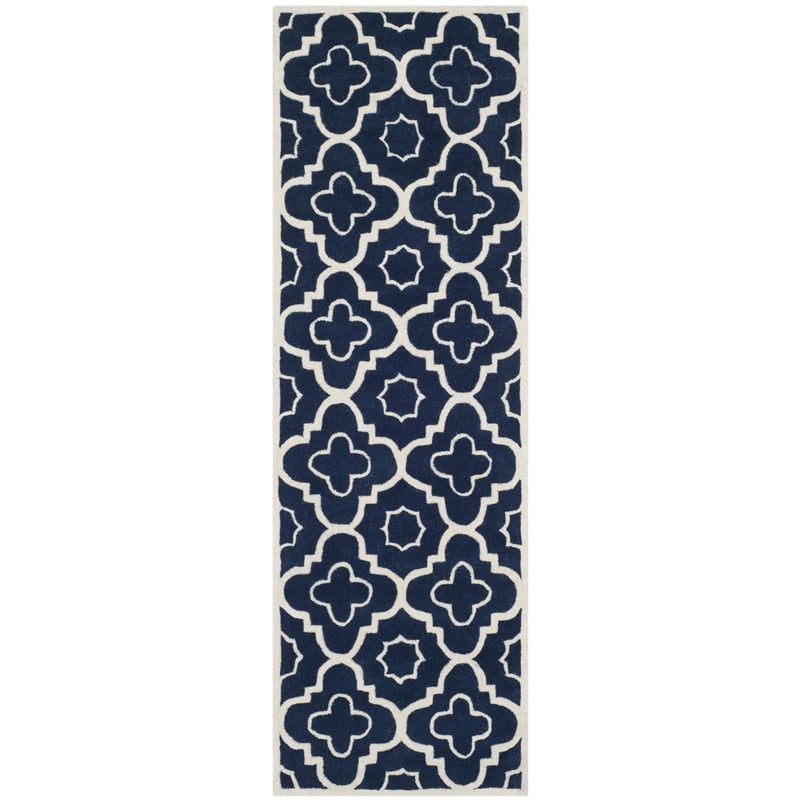 Safavieh Chatham Dark Blue Contemporary Rug - 2'3