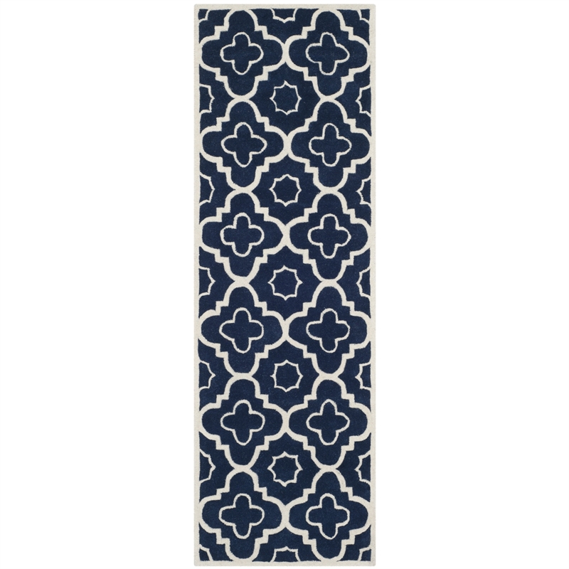 Safavieh Chatham Dark Blue Contemporary Rug - 2'3
