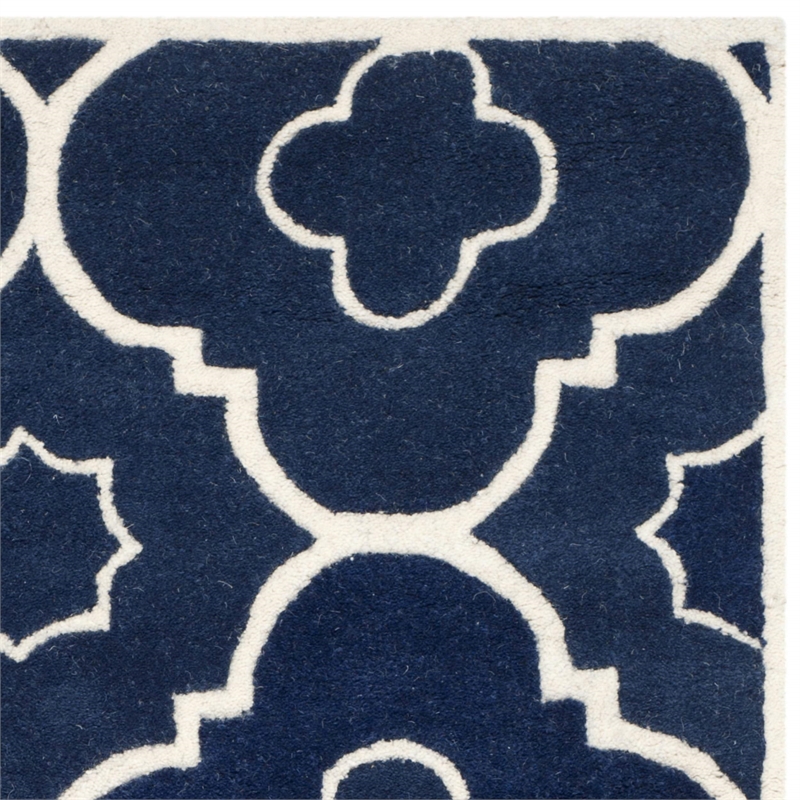 Safavieh Chatham Dark Blue Contemporary Rug - 4' x 6'