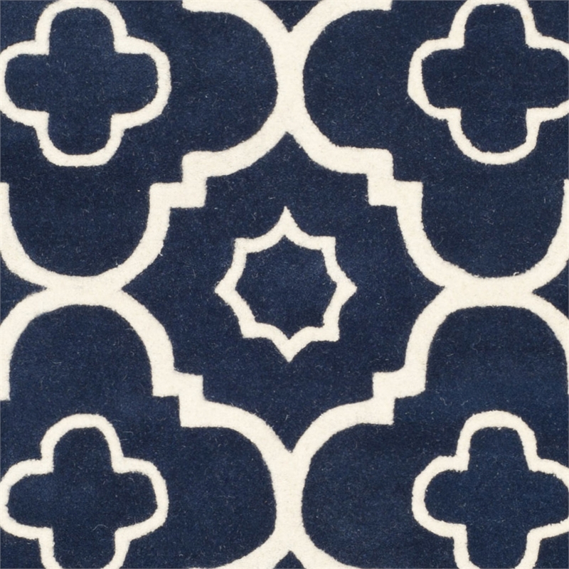Safavieh Chatham Dark Blue Contemporary Rug - 5' x 8'