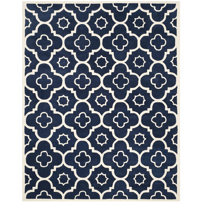 Safavieh Chatham Dark Blue Contemporary Rug - 8' x 10'