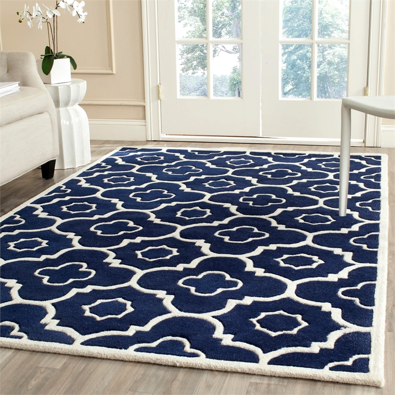 Safavieh Chatham Dark Blue Contemporary Rug - 8'9