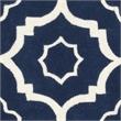 Safavieh Chatham Dark Blue Contemporary Rug - Round 3'