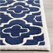 Safavieh Chatham Dark Blue Contemporary Rug - Square 5'