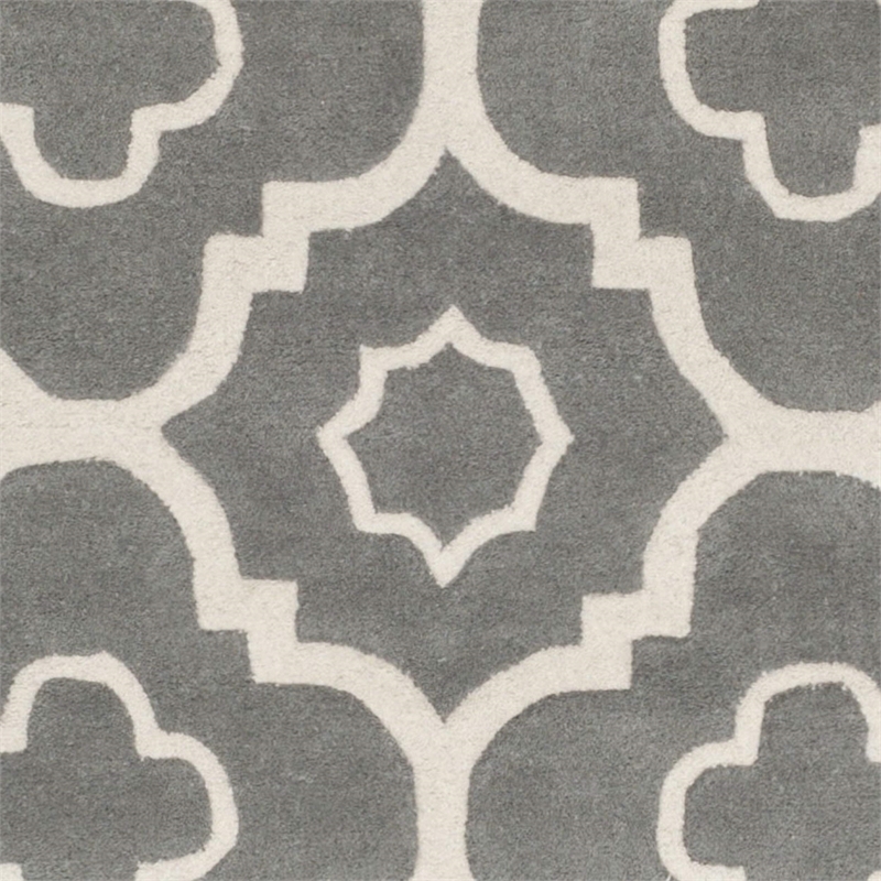Safavieh Chatham Dark Grey Contemporary Rug - 8'9
