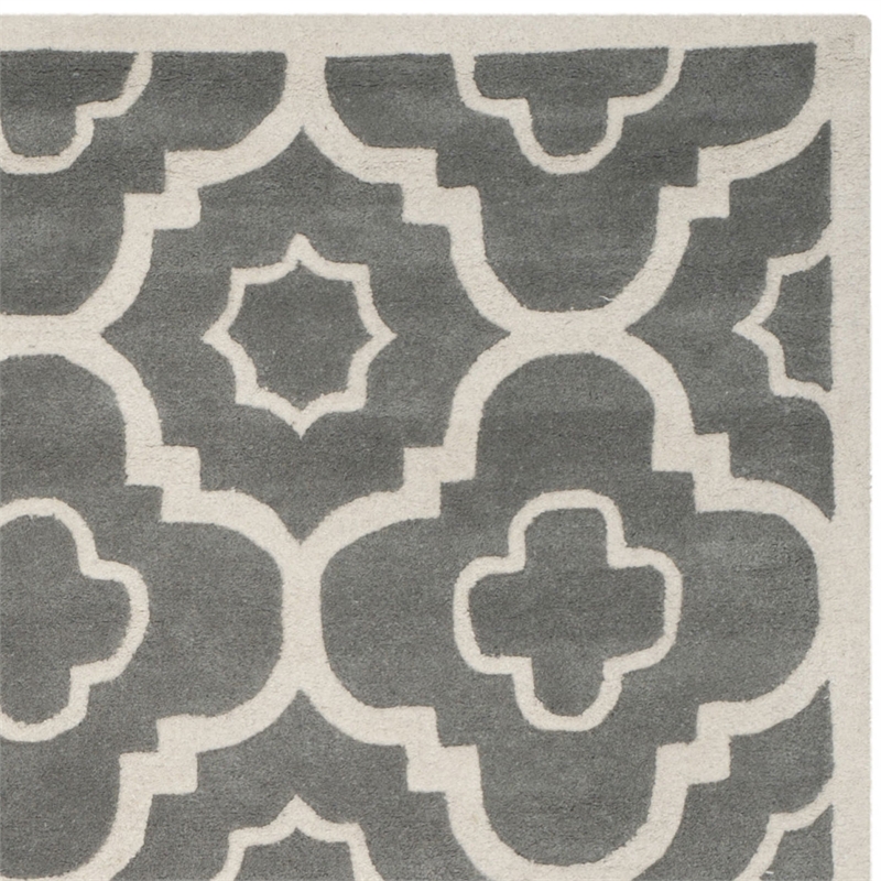 Safavieh Chatham Dark Grey Contemporary Rug - 8'9