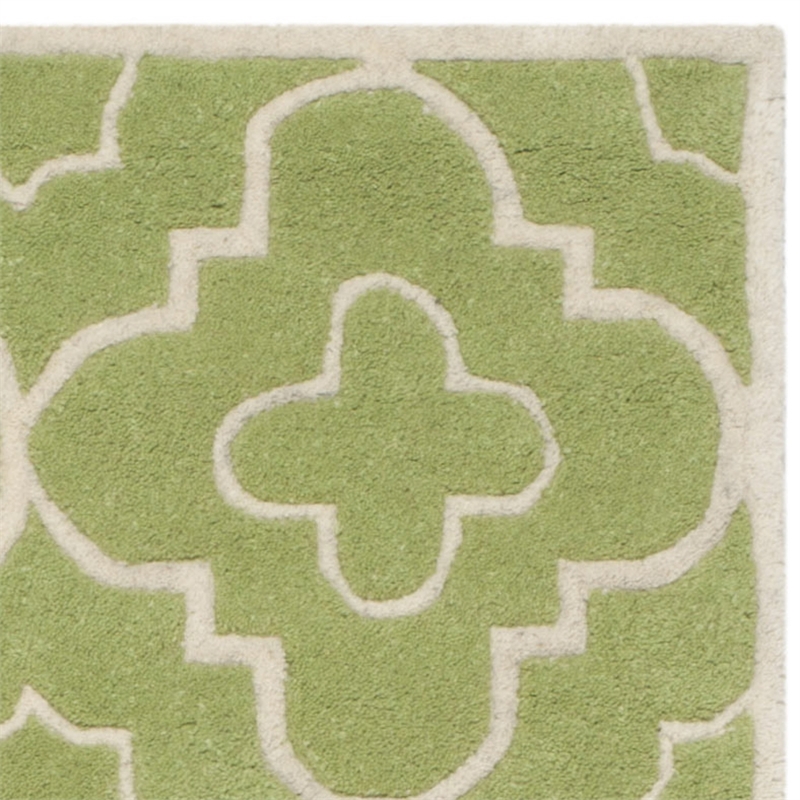 Safavieh Chatham Green Contemporary Rug - Runner 2'3