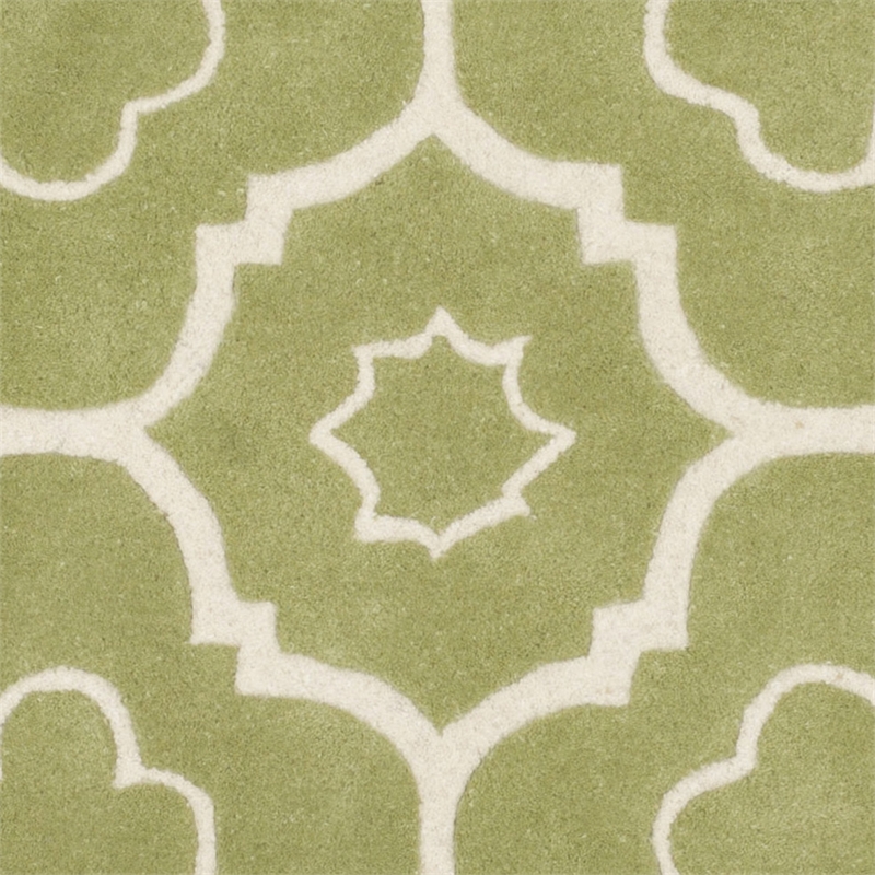Safavieh Chatham Green Contemporary Rug - Square 5'