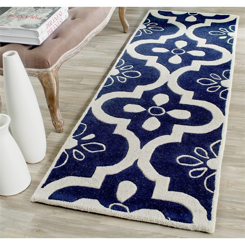 Safavieh Chatham Dark Grey Contemporary Rug - 4' x 6'