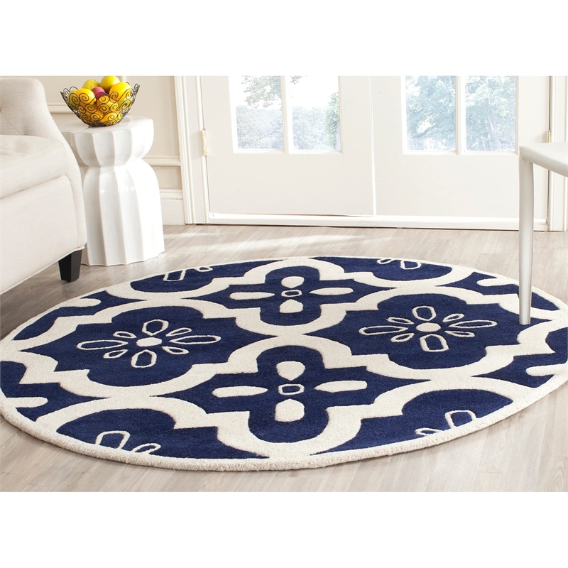 Safavieh Chatham Dark Grey Contemporary Rug - 4' x 6'