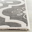 Safavieh Chatham Dark Grey Contemporary Rug - Runner 2'3