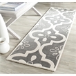 Safavieh Chatham Dark Grey Contemporary Rug - Runner 2'3