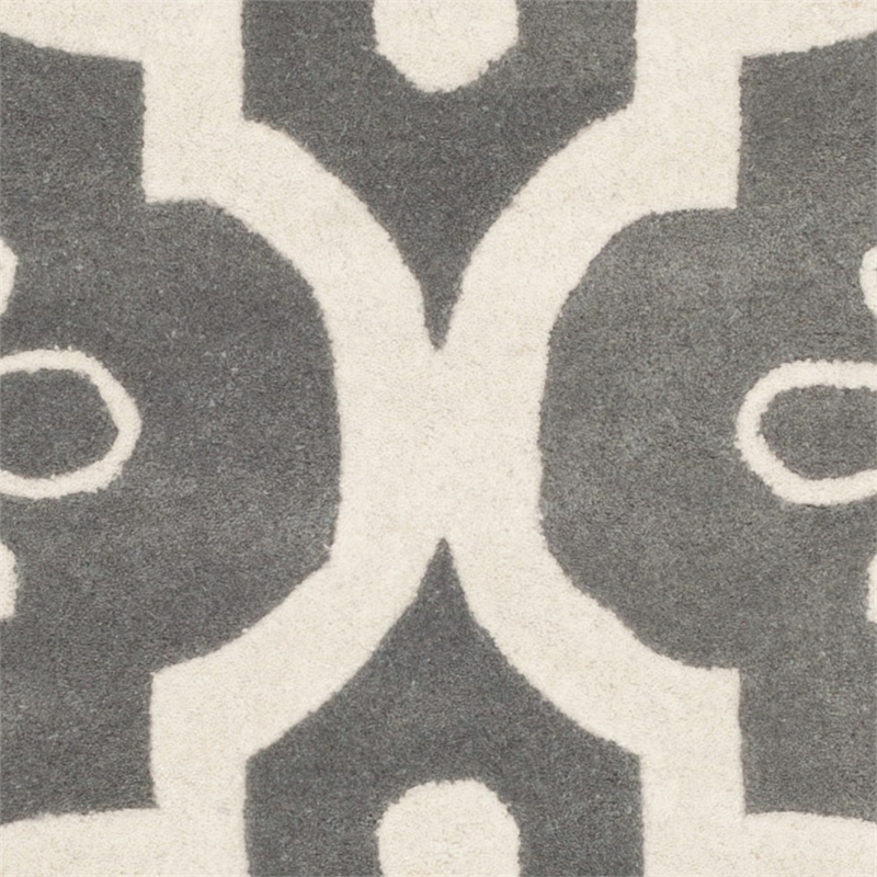 Safavieh Chatham Dark Grey Contemporary Rug - Runner 2'3