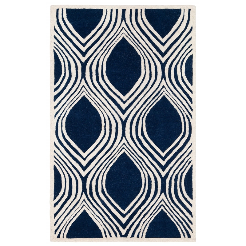 Safavieh Chatham Dark Blue Contemporary Rug - 2' x 3'