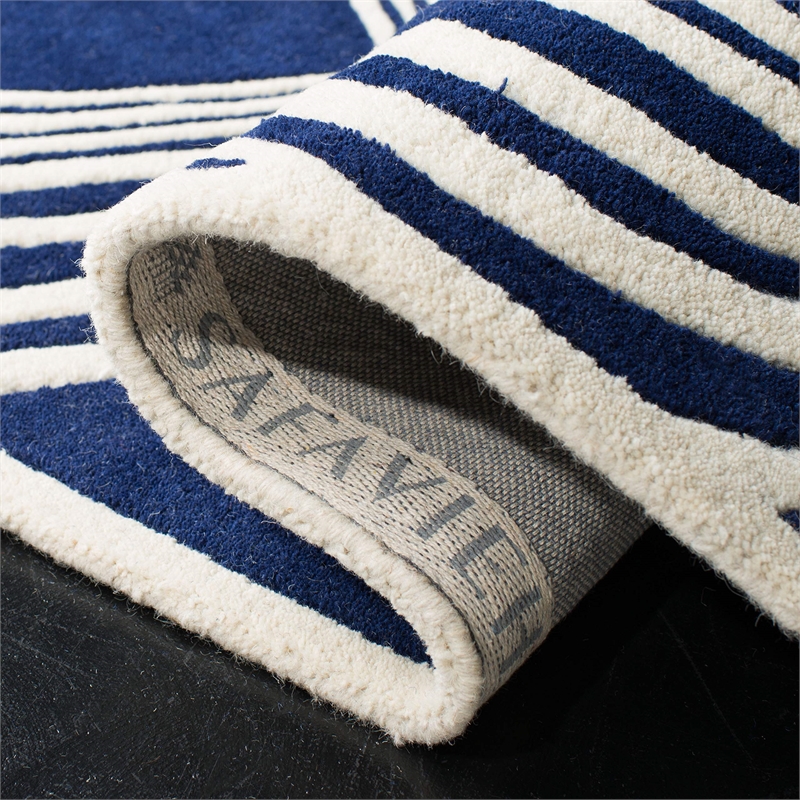 Safavieh Chatham Dark Blue Contemporary Rug - 3' x 5'