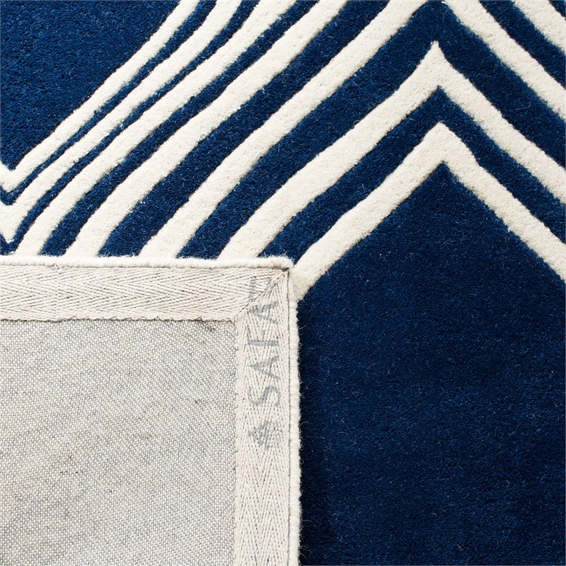 Safavieh Chatham Dark Blue Contemporary Rug - 3' x 5'