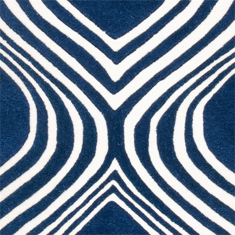 Safavieh Chatham Dark Blue Contemporary Rug - 5' x 8'