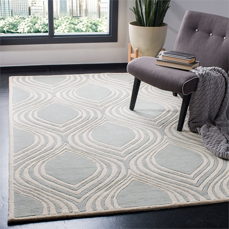 Safavieh Chatham Grey Contemporary Rug - 3' x 5'