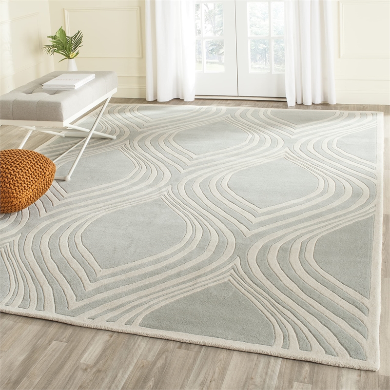Safavieh Chatham Grey Contemporary Rug - 4' x 6'