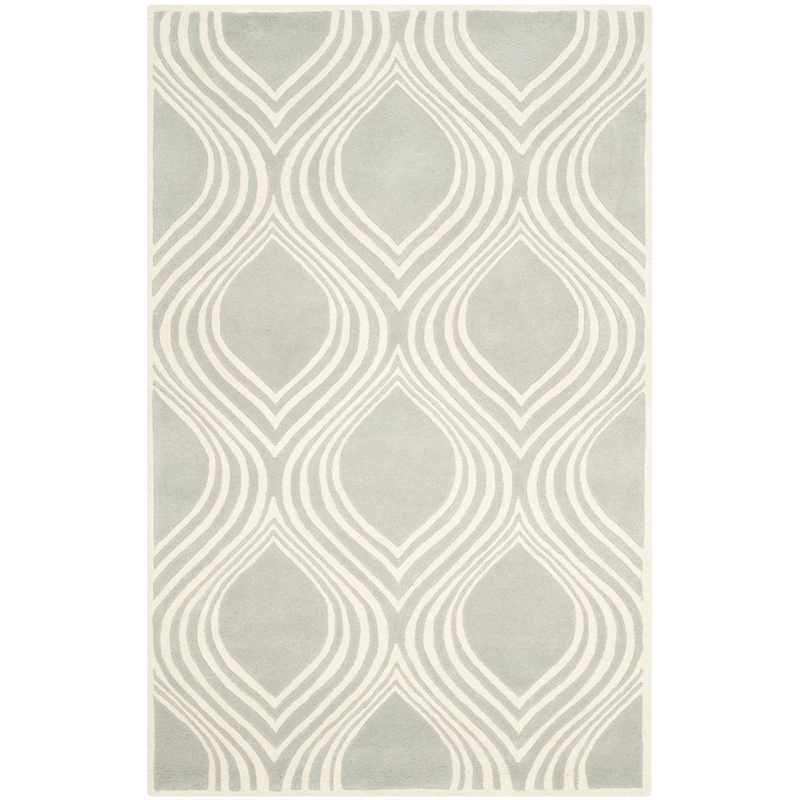 Safavieh Chatham Grey Contemporary Rug - 6' x 9'