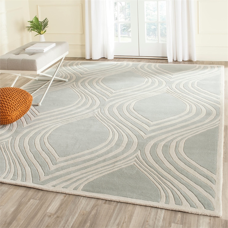Safavieh Chatham Grey Contemporary Rug - 8' x 10'
