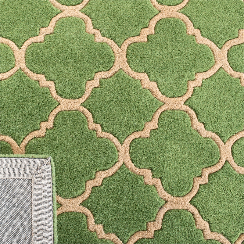 Safavieh Chatham Green Contemporary Rug - Square 4'