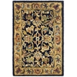 Safavieh Classic Black Traditional Rug - Square 6'