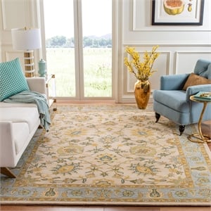 Safavieh Classic Ivory Traditional Rug - Square 6'