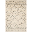 Safavieh Casablanca 6' X 9' Wool and Cotton  Hand Tufted Rug in Ivory / Gray