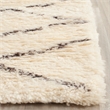 Safavieh Casablanca 5' X 8' Wool Hand Tufted Rug in Ivory / Brown