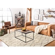 Safavieh Casablanca 8' X 10' Wool Hand Tufted Rug in Ivory / Brown