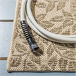 Safavieh Courtyard Brown Indoor Outdoor Rug - 9' x 12'