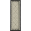 Safavieh Courtyard Sand Indoor Outdoor Rug - Runner 2'4