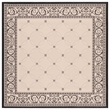Safavieh Courtyard Sand Indoor Outdoor Rug - Square 6'7