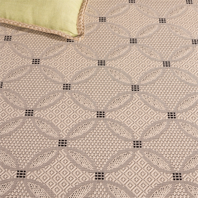 Safavieh Courtyard Sand Indoor Outdoor Rug - Square 6'7