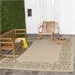 Safavieh Courtyard Natural Indoor Outdoor Rug - Square 7'10