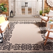 Safavieh Courtyard Sand Indoor Outdoor Rug - 9' x 12'