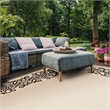Safavieh Courtyard Sand Indoor Outdoor Rug - 9' x 12'