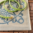 Safavieh Courtyard Sand Indoor Outdoor Rug - Runner 2'3