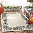 Safavieh Courtyard Sand Indoor Outdoor Rug - Square 7'10
