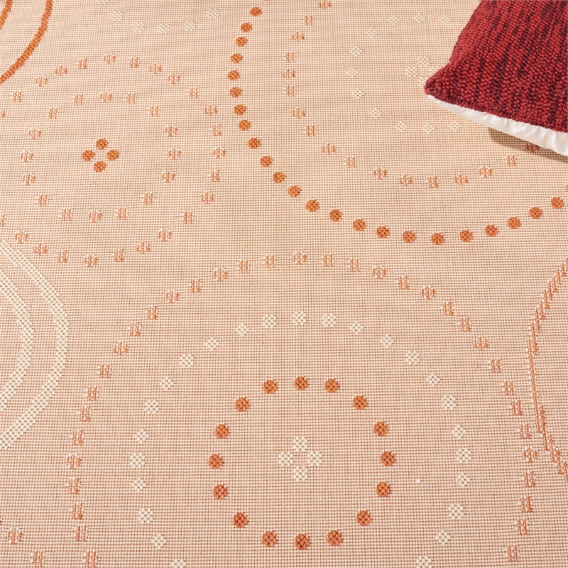 Safavieh Courtyard Natural Indoor Outdoor Rug - Runner 2'4