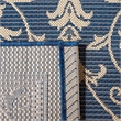 Safavieh Courtyard Navy Indoor Outdoor Rug - 5'3