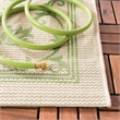 Safavieh Courtyard Navy Indoor Outdoor Rug - Runner 2'3