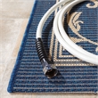 Safavieh Courtyard Navy Indoor Outdoor Rug - Runner 2'3