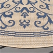 Safavieh Courtyard Natural Indoor Outdoor Rug - Round 7'10