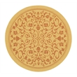 Safavieh Courtyard Natural Indoor Outdoor Rug - Round 7'10