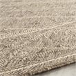 Safavieh Courtyard Brown Indoor Outdoor Rug - Round 7'10