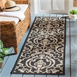 Safavieh Courtyard Sand Indoor Outdoor Rug - Runner 2'4